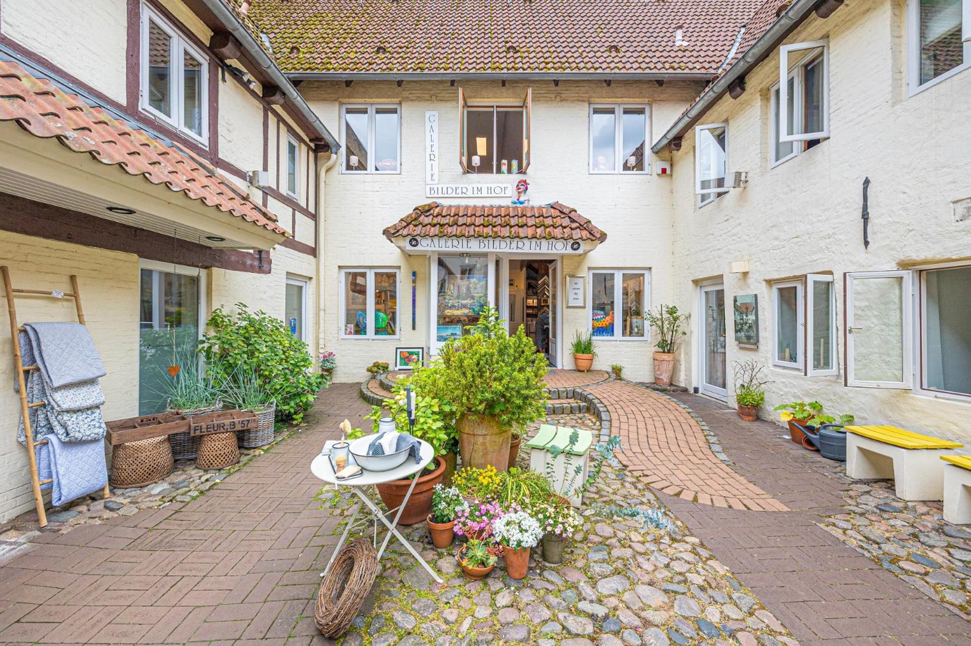 Fewo1846 - Im Sonnenhof - Komfortable 2-Zimmer-Wohnung Im Stadtzentrum Фленсбург Экстерьер фото